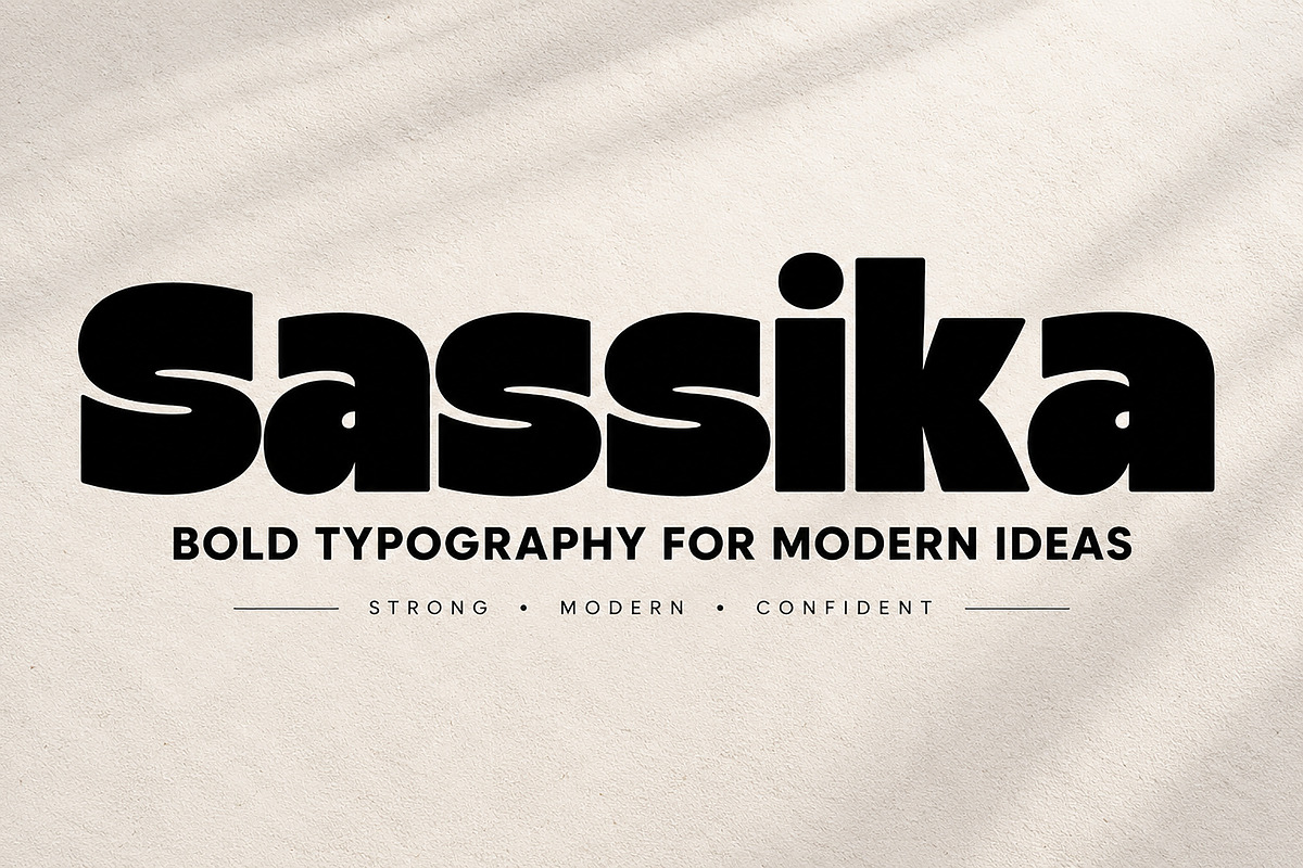 Sassika, a Slab Serif Font by Wow Magic (Photo 1 of 5)
