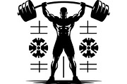 Vintage Strongman Weightlifting, an Object Graphic by jahid234 (Thumbnail 3 of 6)