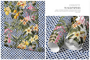 Costa Flores Tropical Lemon Pattern, a Pattern Graphic by Pink Linen (Thumbnail 8 of 10)