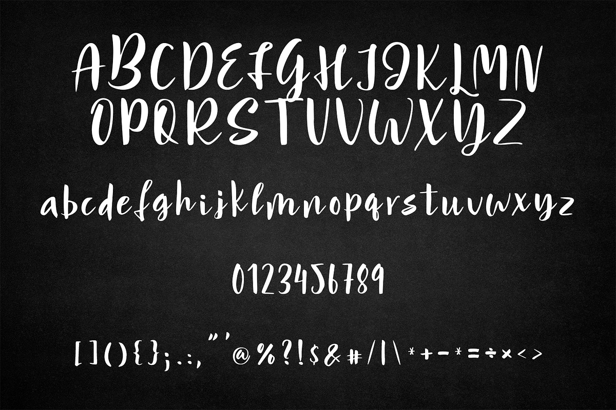 Premium Fonts Collection, a Handwritten Font by OWPictures (Photo 5 of 5)