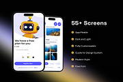 AI KOO AI Generator Mobile App UI UX, an UI Kit Template by Lumina_ui_ux202 (Thumbnail 3 of 7)