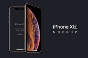 iPhone XS, XR Mockups PSD & Sketch, an iPhone Mockup by Ui Markets (Thumbnail 12 of 27)