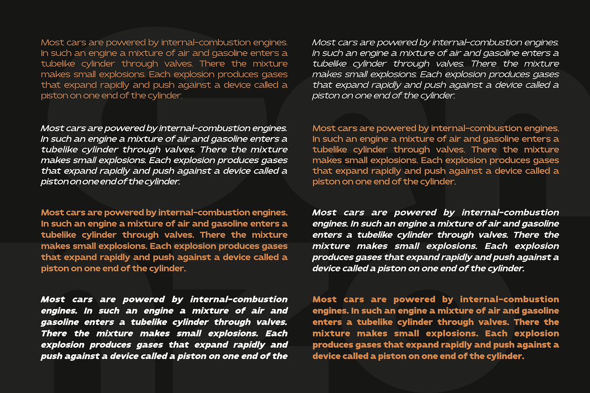 Genzo - Modern Sans Serif Typeface, a Sans Serif Font by MaikoHatta (Photo 8 of 10)