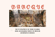 Nocthira Blackletter Font, a Blackletter Font by Heinzel Std (Thumbnail 4 of 10)