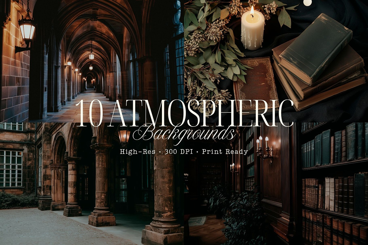 Dark Academia Collage Pack 120+, an Object Graphic by Design Alchemy Studio (Photo 7 of 11)
