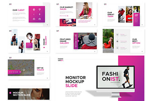 Fashionist Google Slides Template