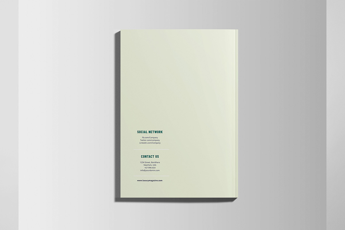 Botanical Lookbook Magazine, a Magazine Template by Layout Design (Photo 8 of 11)