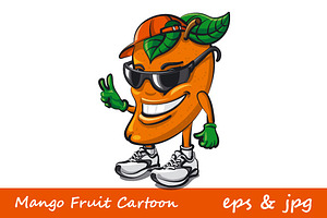 Mango Fruit Cartoon