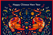 New Year & Christmas collection, a Seasonal Illustration by MoleskoStudio (Thumbnail 38 of 38)