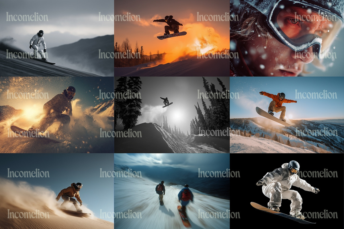 95 Snowboarding Stock Photos, a Sports & Recreation Photo by Incomelion (Photo 3 of 15)