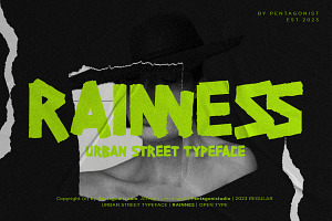 Rainness Urban Font