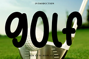 Golf, a Script Font by InermediaSTUDIO (Thumbnail 1 of 7)