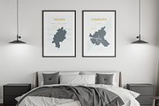 German States Maps | Poster, an Illustration by MaximGertsen (Thumbnail 10 of 10)