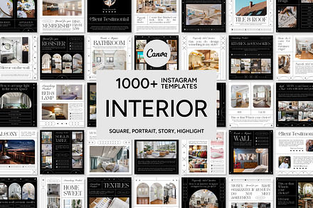Interior Canva Template