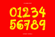 CS Claribel Stamp, a Handwritten Font by Craft Supply Co. (Thumbnail 5 of 8)