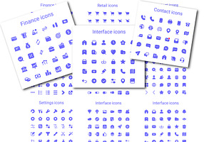 300 simple small solid icons., a Solid Icon by Dacian Galea