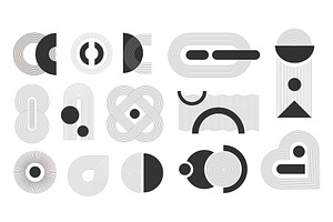 Aesthetic Contemporary Stripes, an Object Illustration by alexdndz