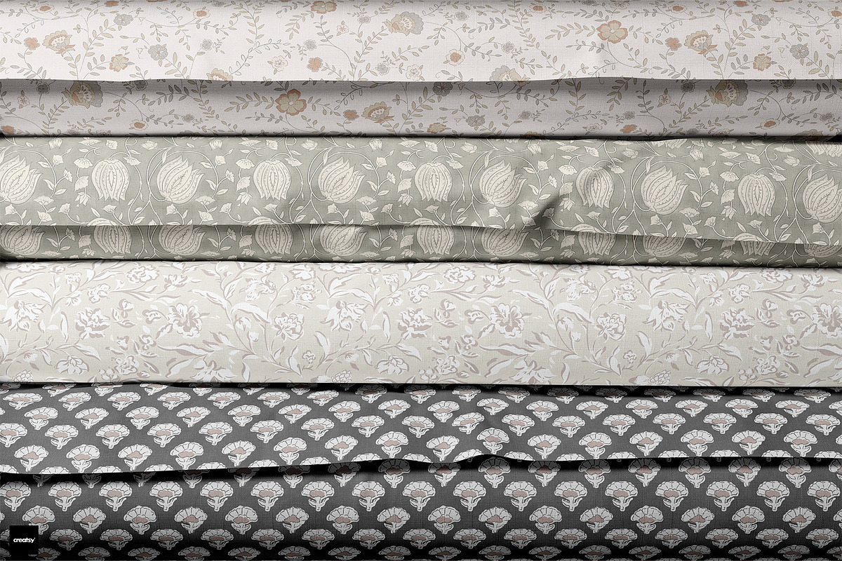 Boho Neutral Pattern Bundle, a Pattern Graphic by Mieken Petra Designs (Photo 3 of 12)