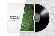 Vinyl Record Mockups Set, a Graphic by rebrandy (Thumbnail 1 of 9)