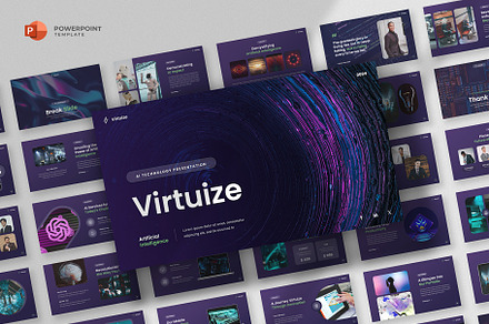Artificial Intelligence Powerpoint, a Presentation Template by fluffstudio