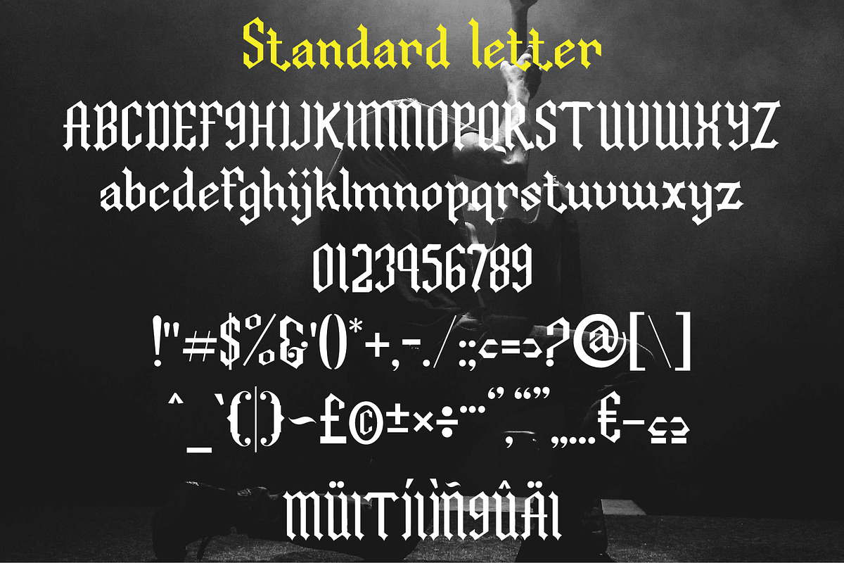 Metalicca, a Blackletter Font by WisnoetypeCo (Photo 6 of 7)