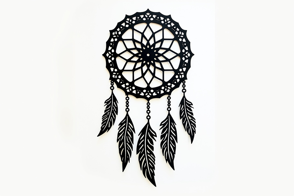 Scandinavian Unique Dreamcatcher, an Illustration by Amazin_art (Photo 26 of 26)