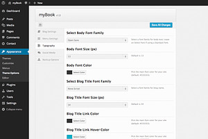 MyBook Wordpress Theme