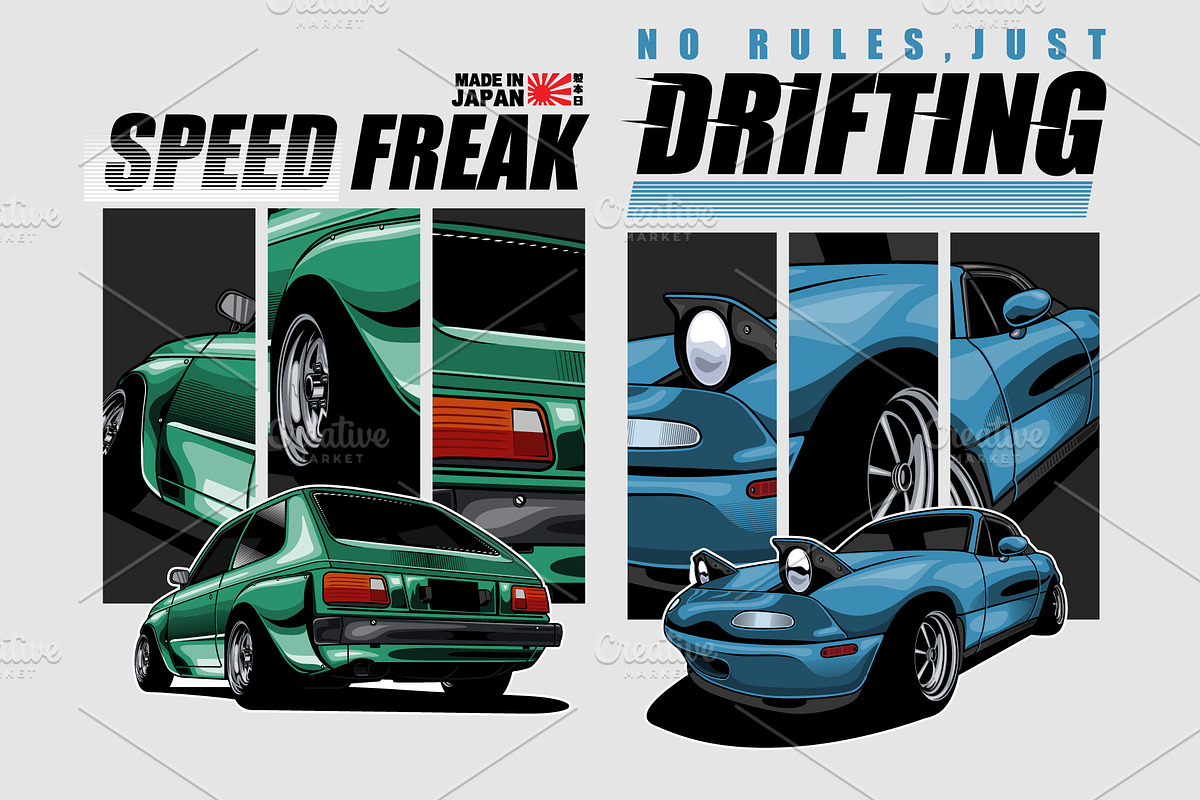 Ultimate Cars Collection, a Transportation Illustration by The BolzStudio (Photo 48 of 50)