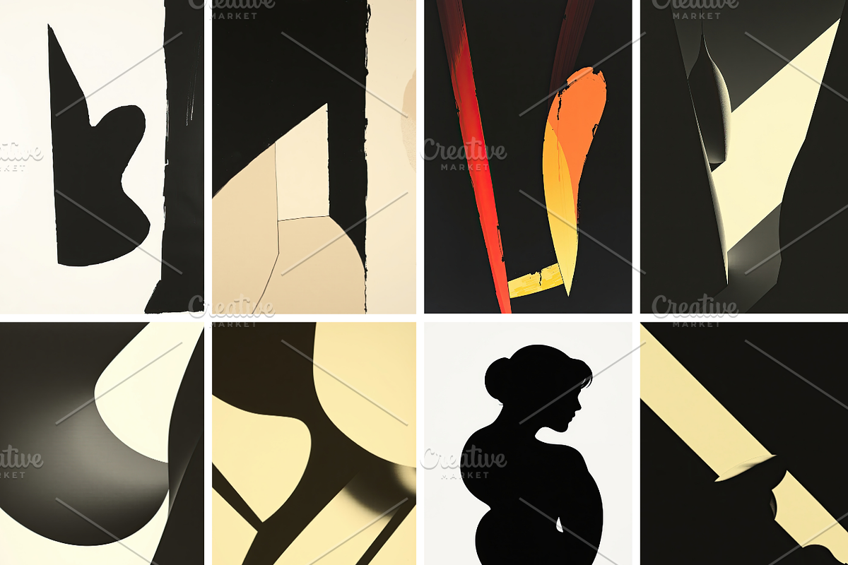 Minimalist abstract art collection, a Graphic by pictures for you (Photo 7 of 37)