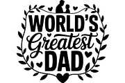 Best Dad Ever T-Shirt Bundle, an Object Graphic by jahid234 (Thumbnail 7 of 13)