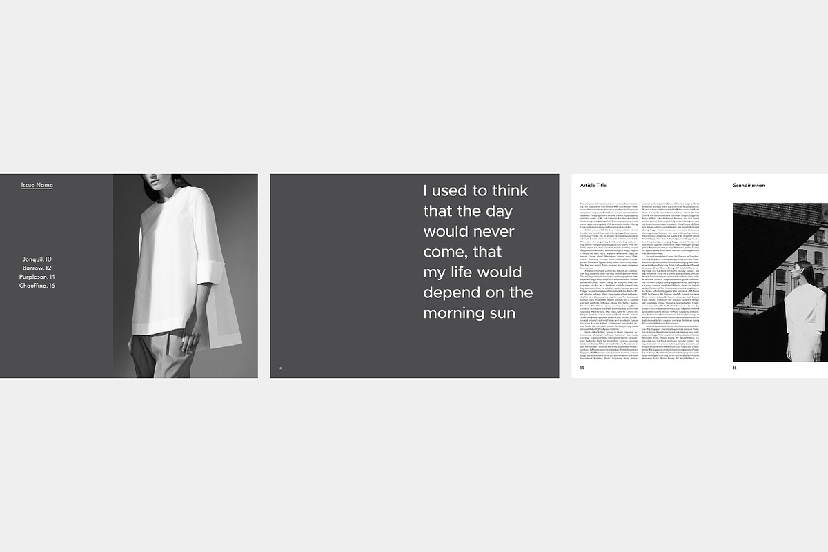 Fashion+Lifestyle Magazine, a Magazine Template by T E M P L Y (Photo 7 of 9)