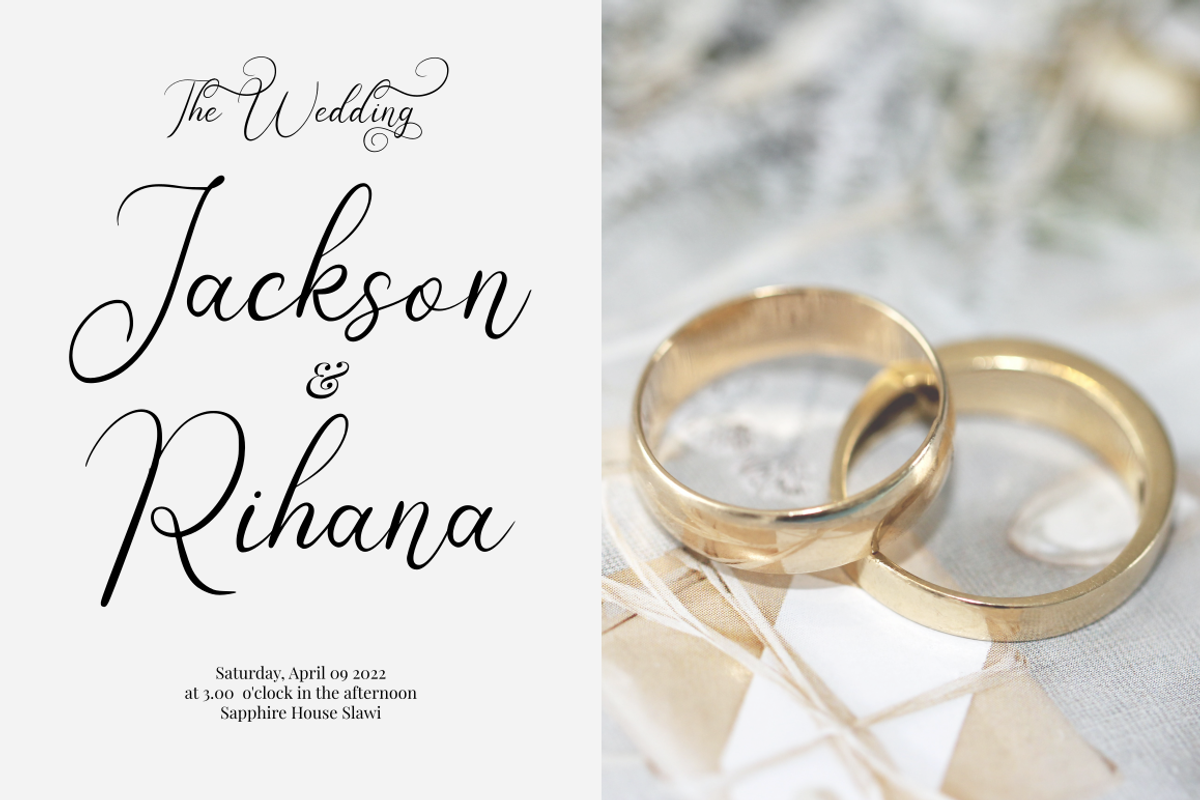 Higanbana | Elegant Script Font, a Script Font by Rissyletter Studio (Photo 7 of 11)