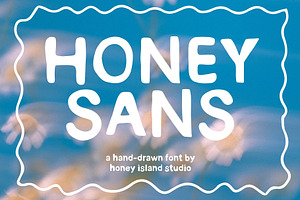 Honey Sans Hand-drawn Font