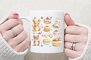 Watercolor Sweets Cute Bakery Animal, an Illustration by Sublimation Artist (Thumbnail 5 of 6)