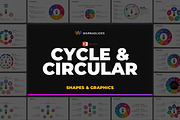 Cycle & Circles PowerPoint Templates, a Presentation Template by Warna Works (Thumbnail 2 of 28)