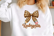 Preppy Kindergarten Pencil Bow PNG, a Seasonal Illustration by CraftArtStudio (Thumbnail 3 of 4)