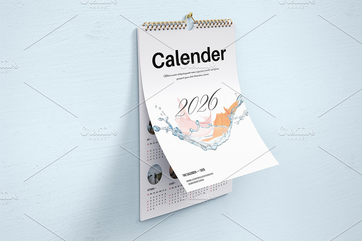 Digital Wall Calendar 26/27 Template, a Brochure Template by GoldenGrid Studio (Photo 9 of 16)
