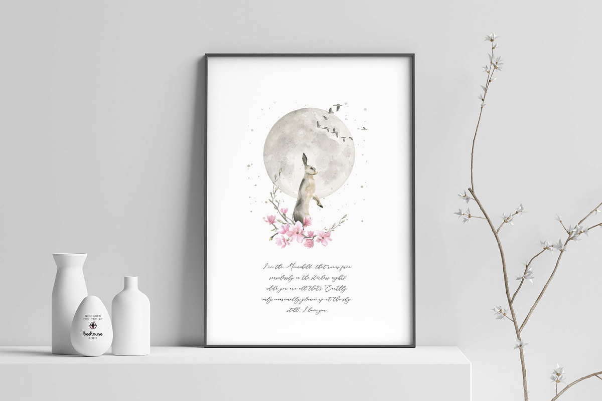 Spring Watercolor Illustration, an Animal Illustration by beehouse studio (Photo 10 of 11)