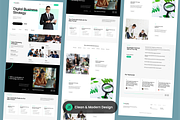 Business Consultant Landing Page, a Landing Page Template by SLAB! Design (Thumbnail 2 of 3)
