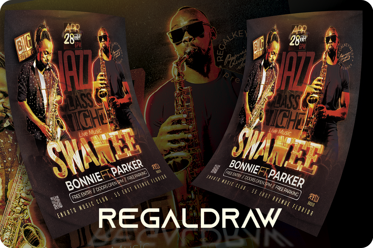 Music Concert Flyer, a Flyer Template by regalDRAW (Photo 2 of 3)
