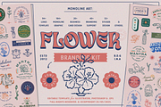 Flower Branding Kit, a Branding & Logo Template by Refolve Design (Thumbnail 1 of 26)
