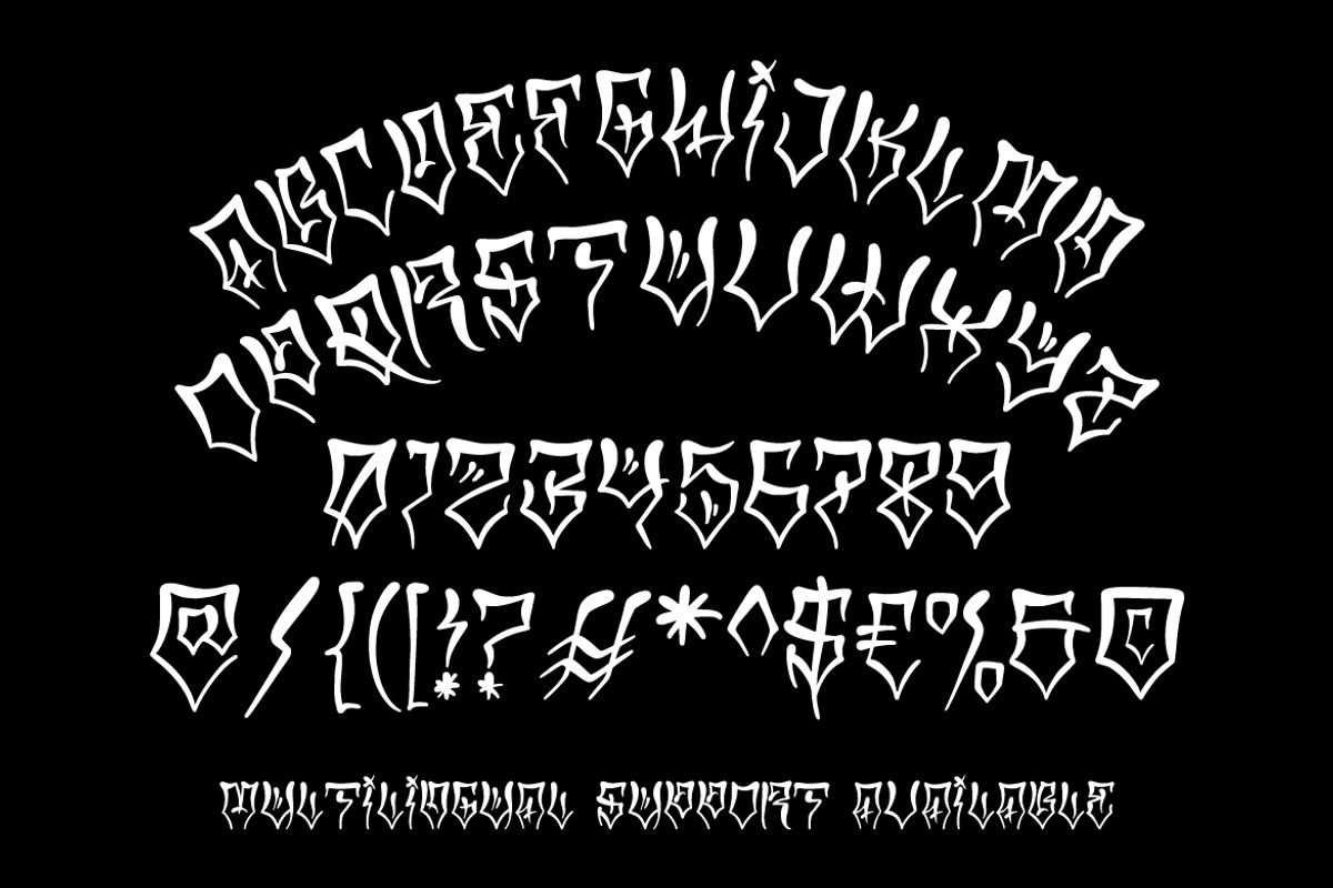 Teenage Riot, a Blackletter Font by TeenageFoundry (Photo 8 of 10)