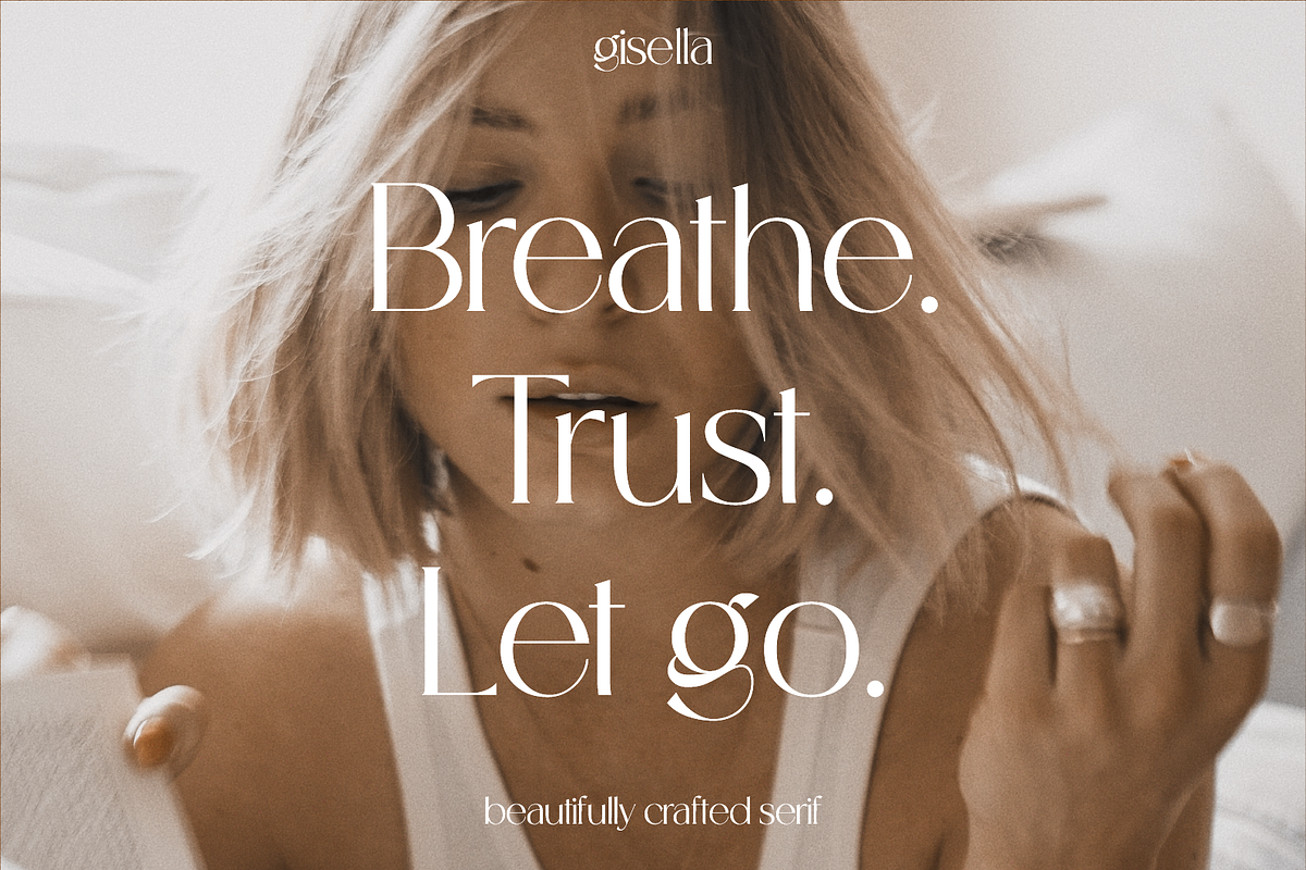 Gisella An Aesthetic Display Serif, a Serif Font by Prestige Artsy Studio (Photo 5 of 10)