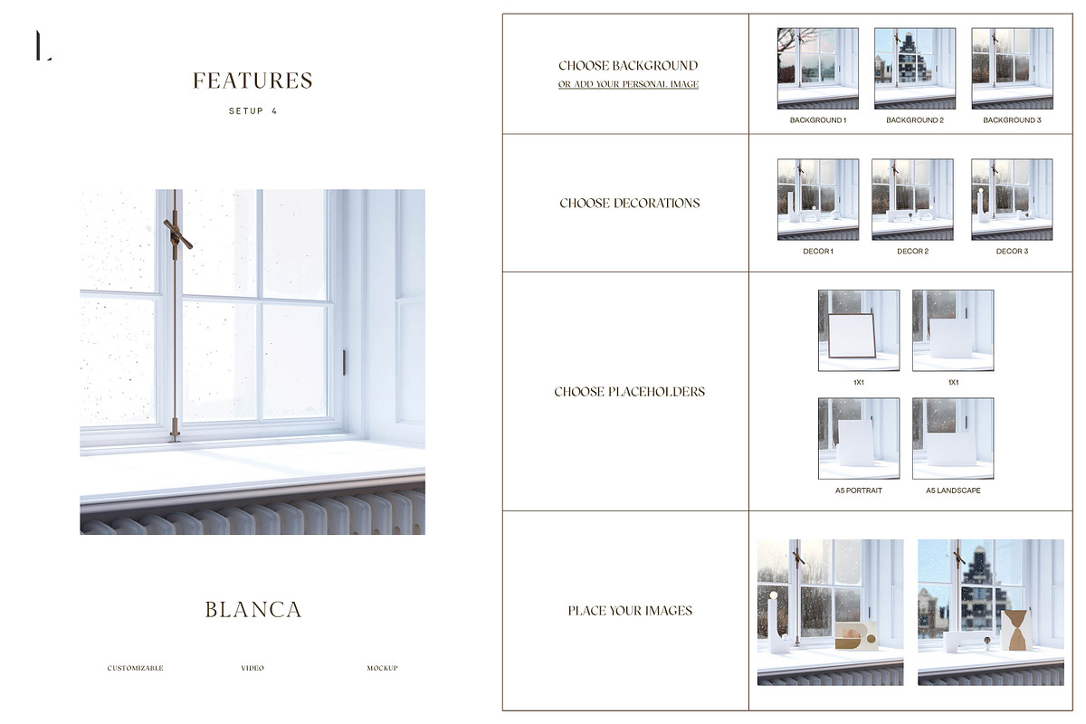 Blanca Video Mockup Kit, a Product Mockup by LINII (Photo 10 of 12)