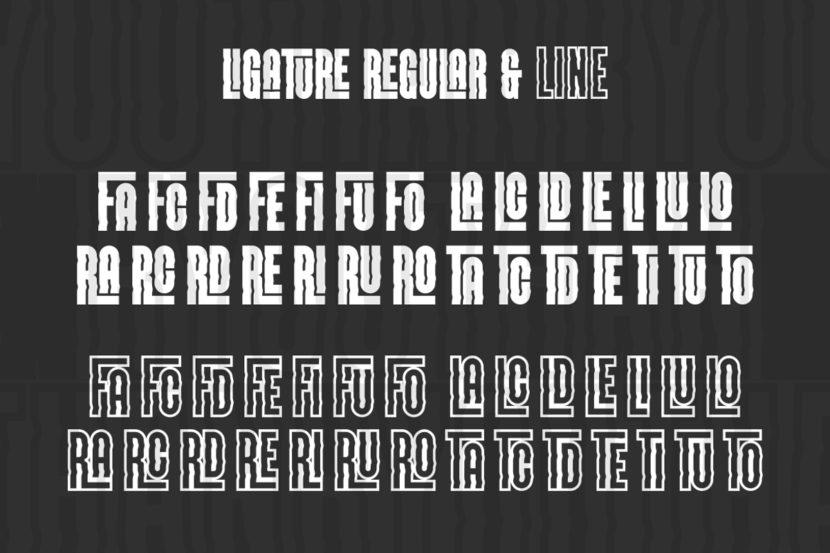 VELDOREN BRUSH - Modern Font, a Sans Serif Font by Viswal Studio (Photo 4 of 8)