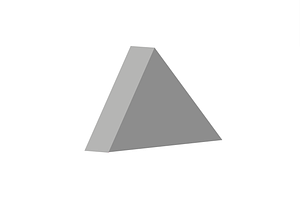 Triangle Box Template