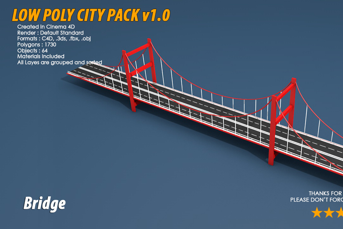 Low Poly City Pack 1, an Architecture 3D Model by multimedia4ds (Photo 6 of 40)