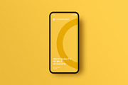 72 iphone device mockup bundle, an iPhone Mockup by FoundImages (Thumbnail 43 of 84)
