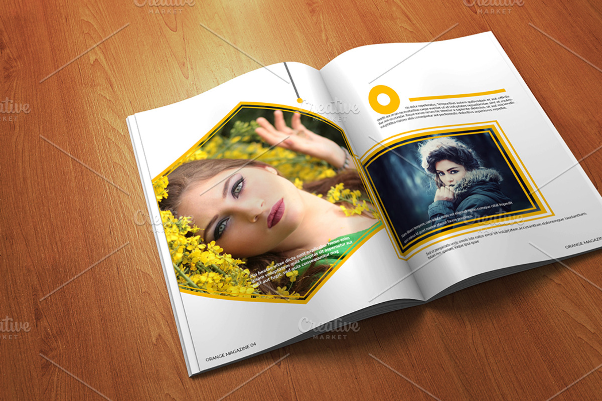 12 page A4 InDesign Fashion Magazine, a Magazine Template by Minimalist Studio (Photo 3 of 6)