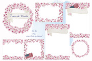 Cherry Blossoms clip art watercolor, an Illustration by Alena Sid (Thumbnail 9 of 16)
